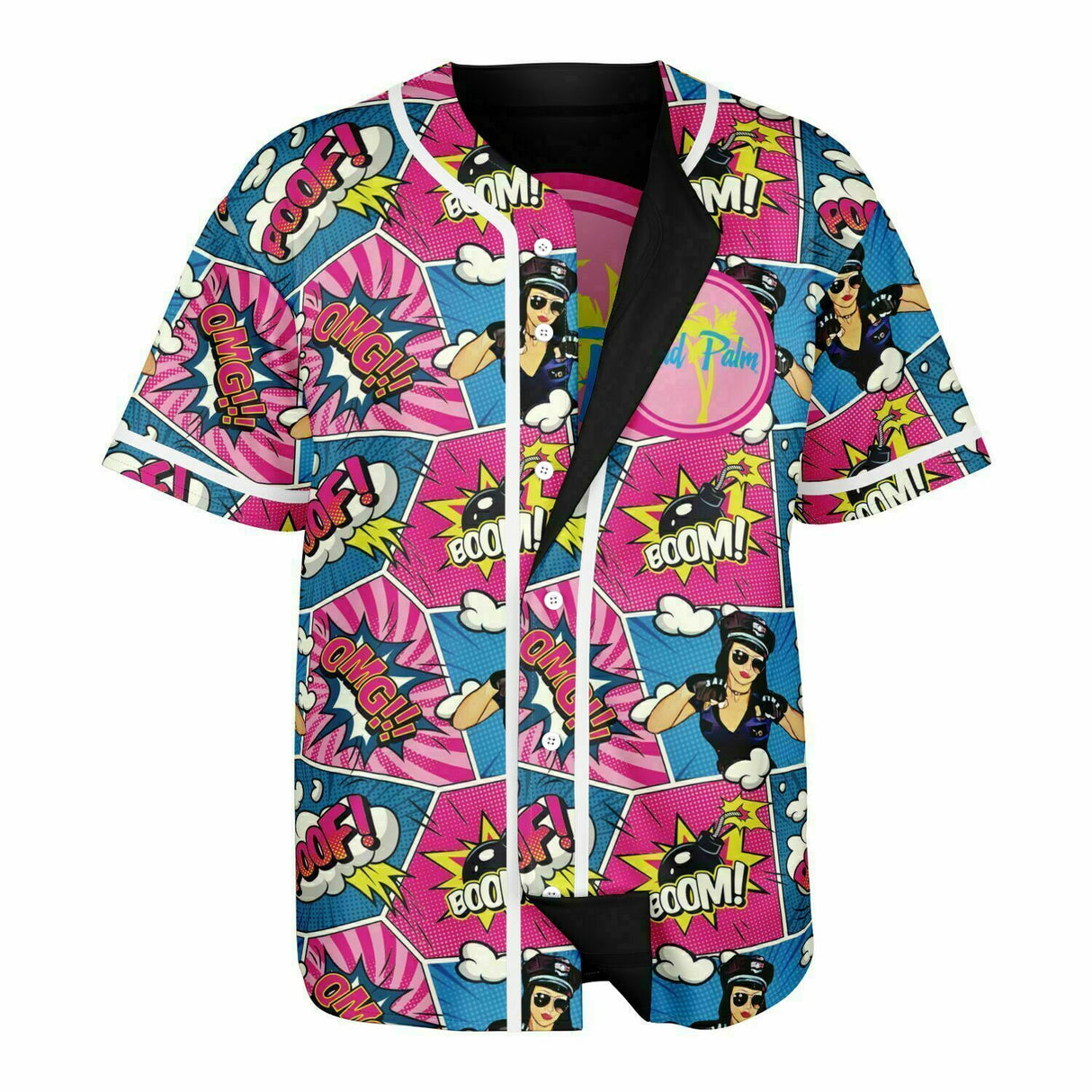 Here Comes The Boom! Reversible Baseball Jersey