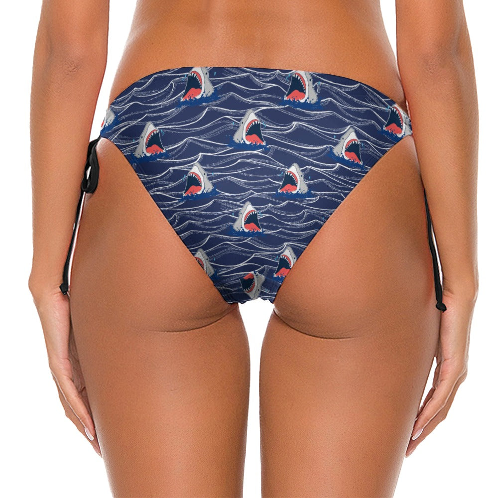 Braguita de bikini Shark Bait Dark Waters