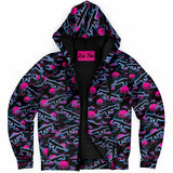 Miami Nights Microfleece Ziphoodie