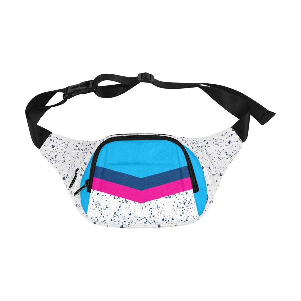 Bottoms Up Blue Fanny Pack