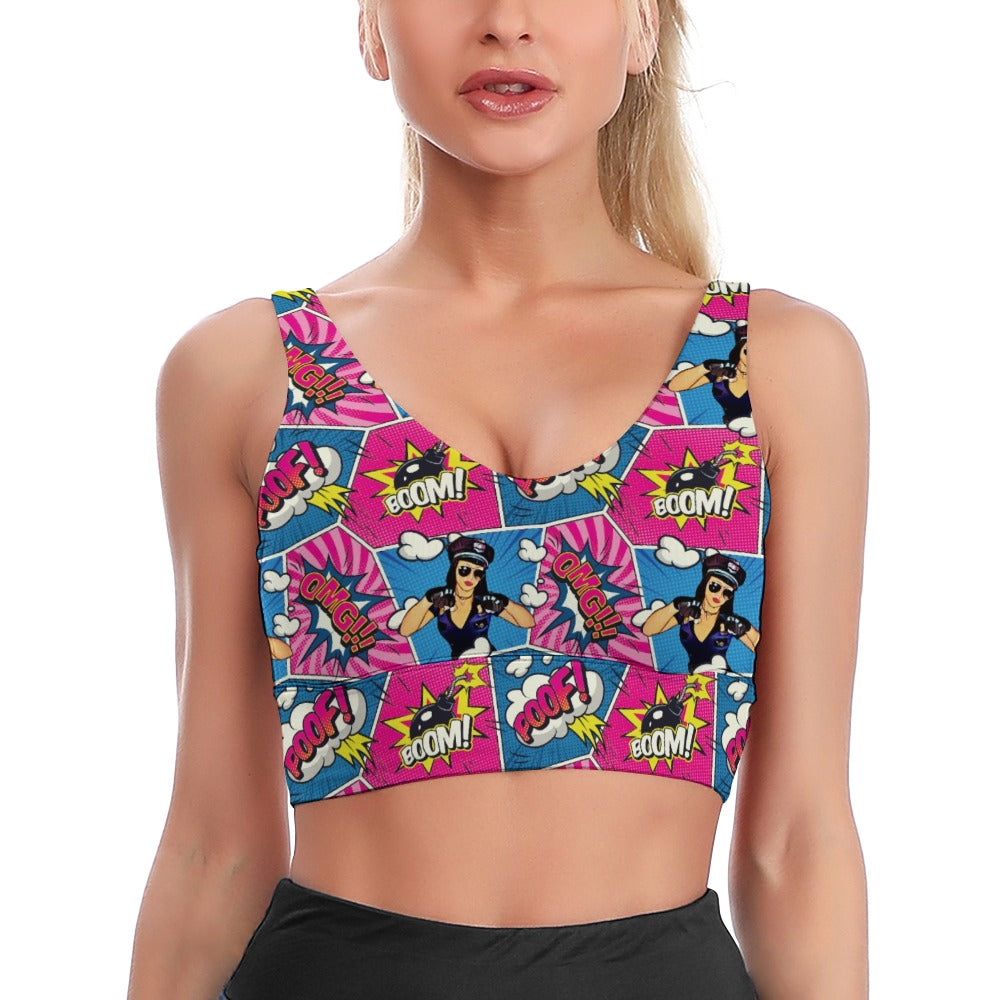 Here Comes The Boom! Crop Top