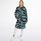 Miami Tiger Stripe Zipper Cloak