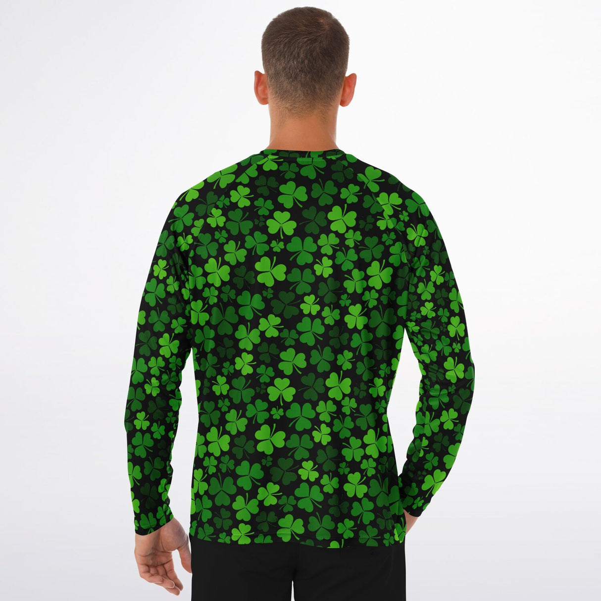 St. Patrick's Day Men's Long Sleeve Performance Shirt