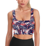 America Shotty Longline Bra Top