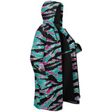 Miami Tiger Stripe Zipper Cloak