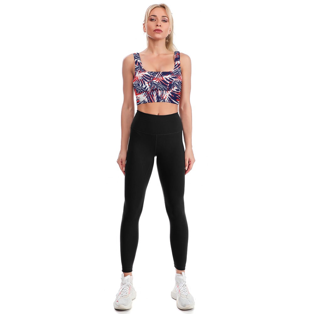 America Shotty Longline Bra Top