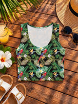 Macaw Crop Top