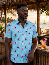 Camiseta de fiesta con cebo para tiburones