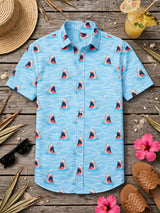 Camiseta de fiesta con cebo para tiburones