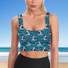 Shark Bait 2 Longline Bra Top