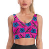 High Capacity Hibiscus Crop Top