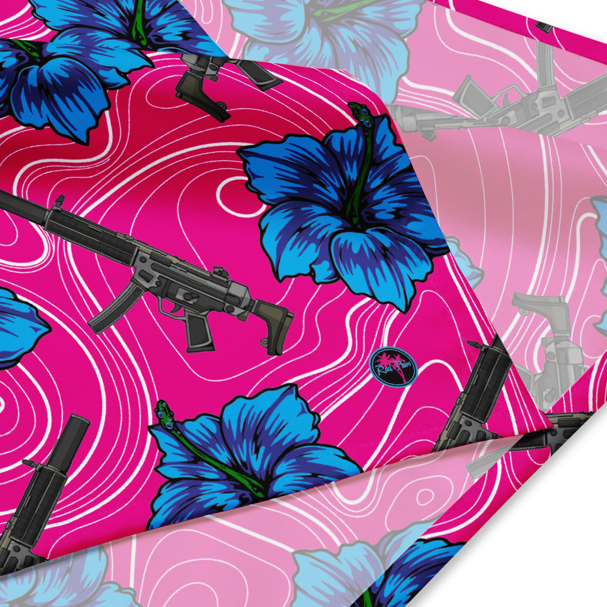 High Capacity Hibiscus Bandana