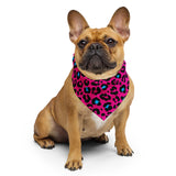 Pink Leopard Bandana