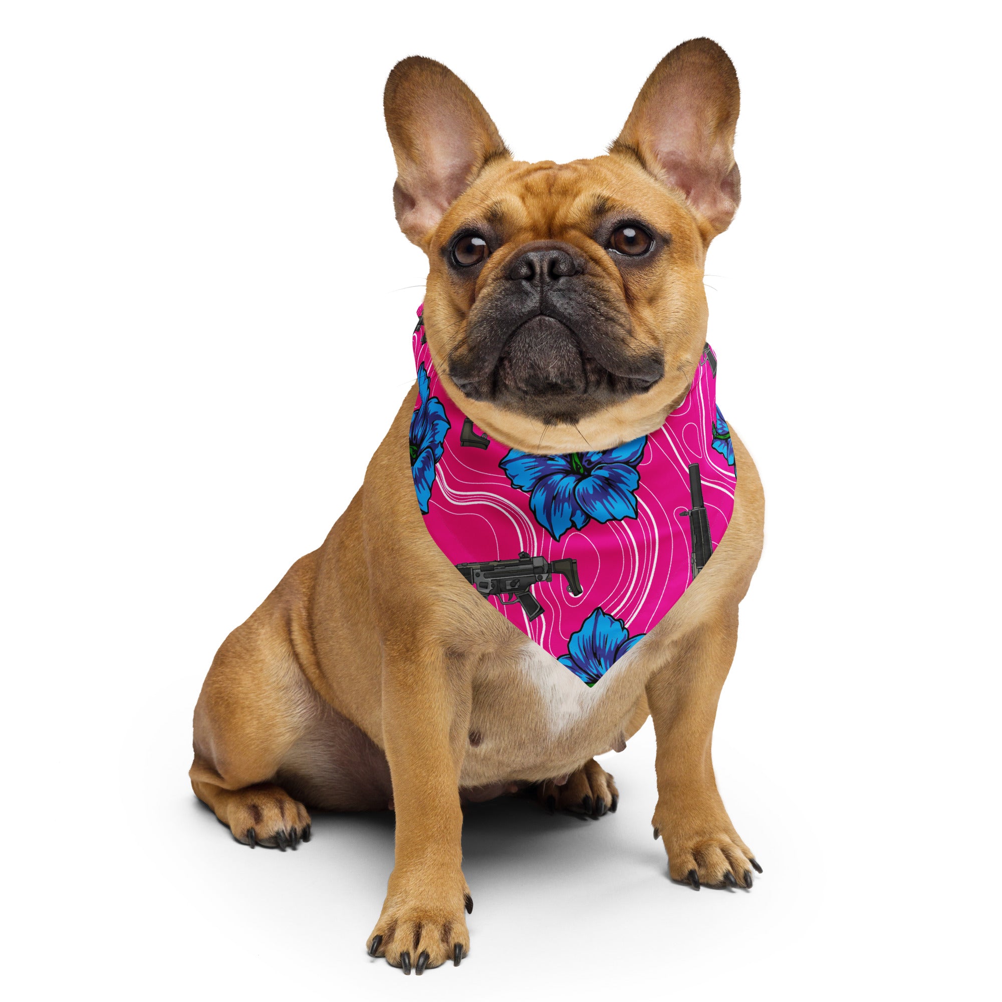 High Capacity Hibiscus Bandana