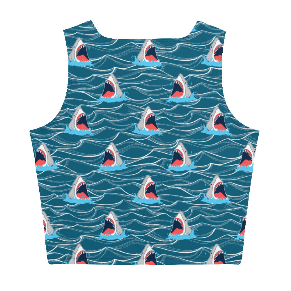 Shark Bait 2 Crop Top