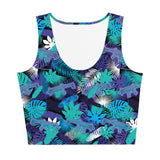 Neon Scorpion Crop Top