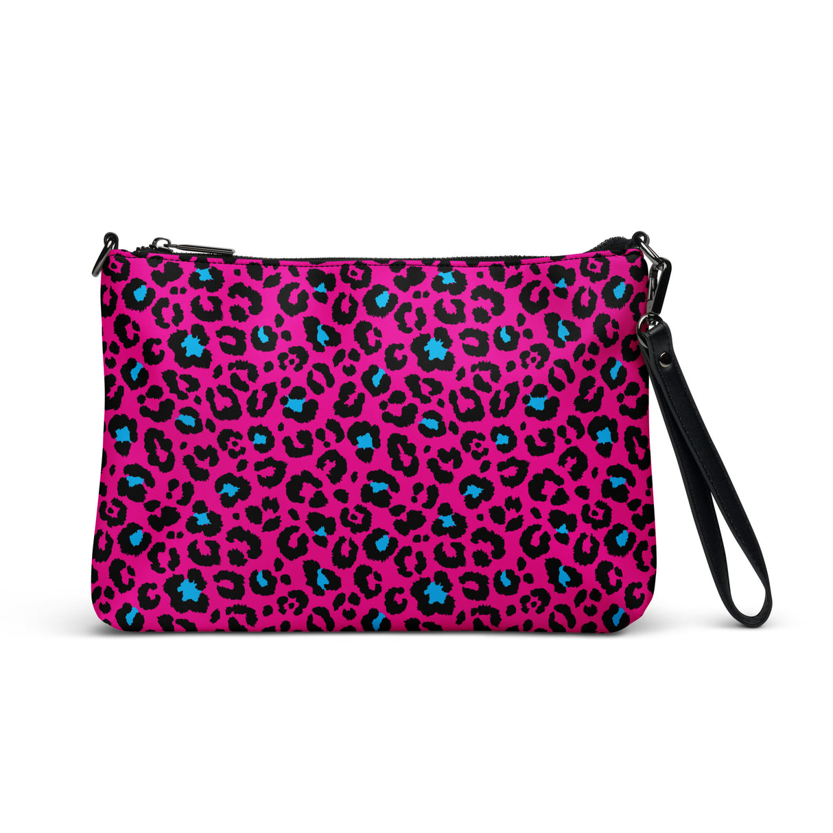 Bolso bandolera de leopardo rosa