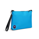 Bolso bandolera totalmente azul