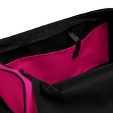 Bolsa de lona de color rosa intenso