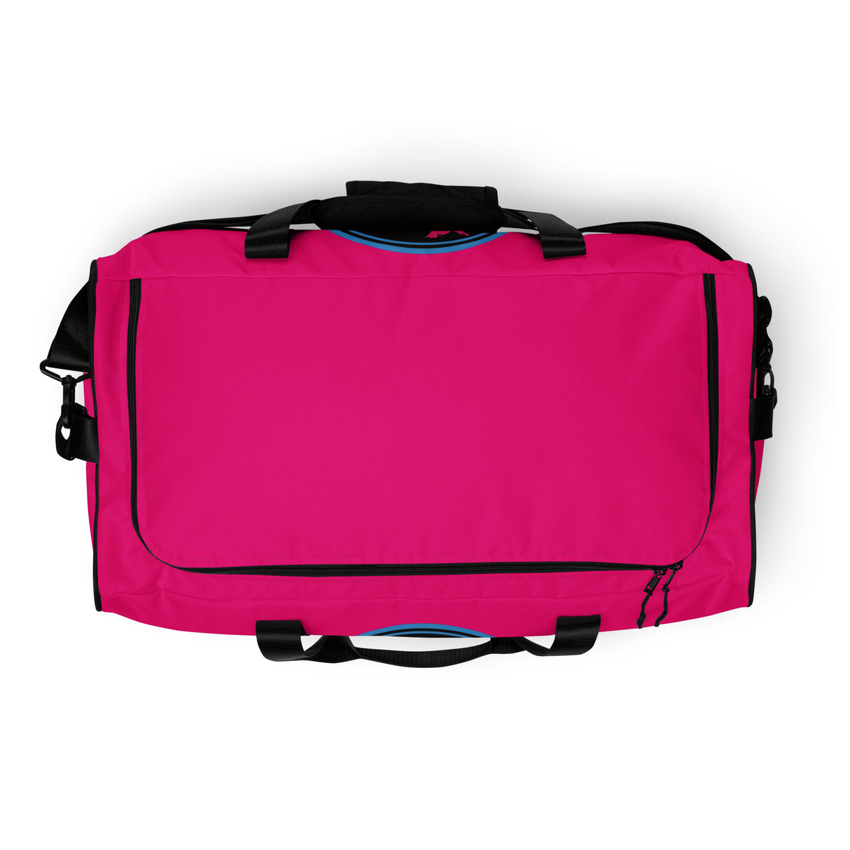 Bolsa de lona de color rosa intenso