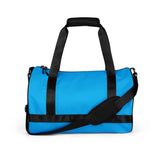 Bolsa de gimnasio totalmente azul