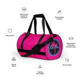 Bolsa de deporte rosa fuerte