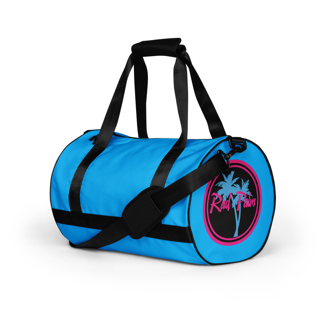 Bolsa de gimnasio totalmente azul