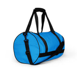 Bolsa de gimnasio totalmente azul