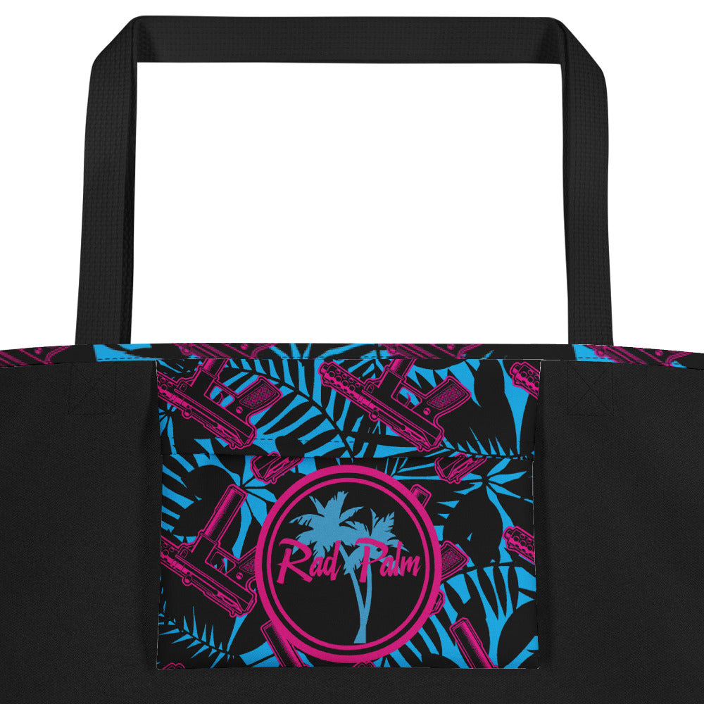 9 Lives 2 Large Tote Bag