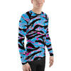 Miami Tiger Stripe Men's Rash Guard