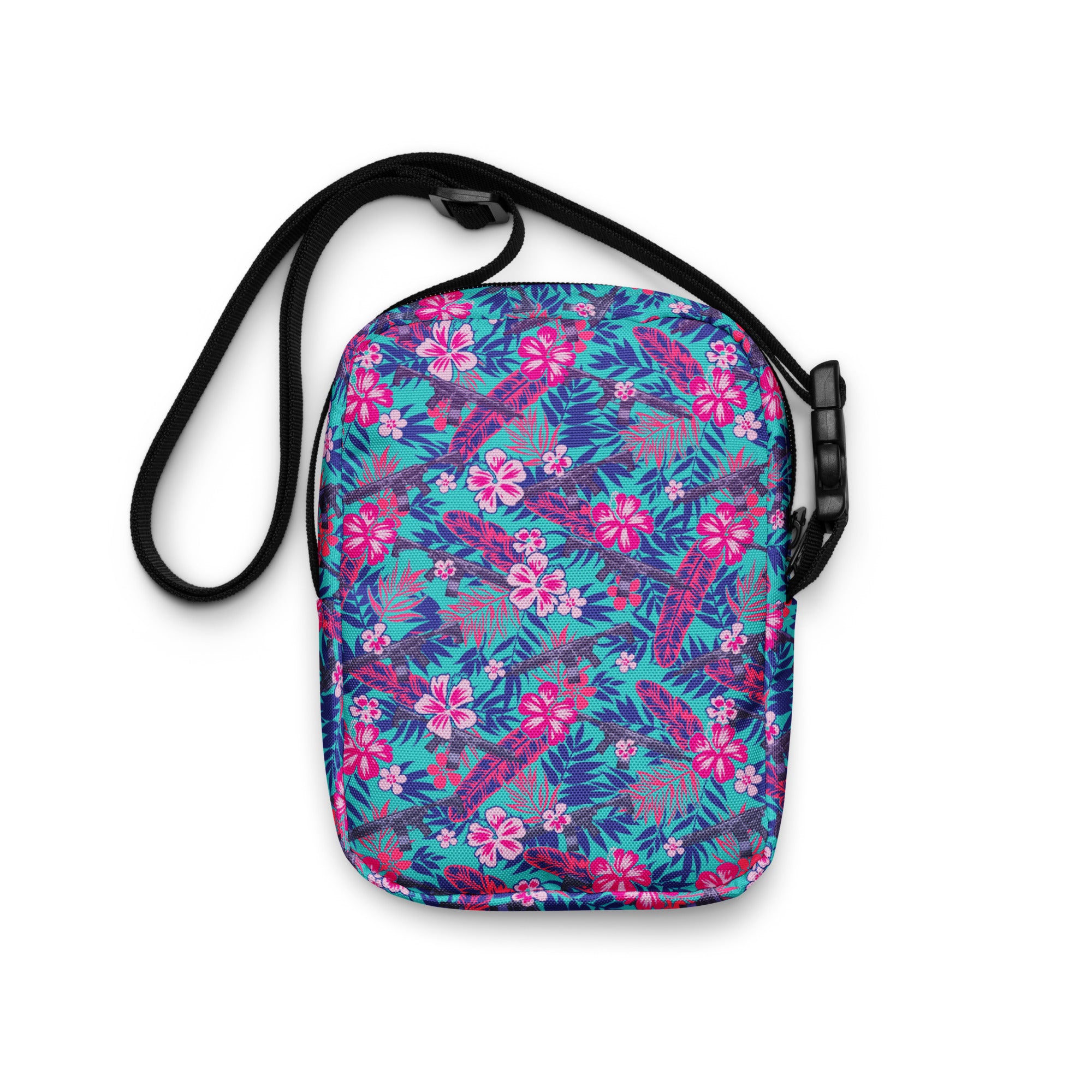 Hawaiian Tropics Utility Crossbody Bag