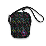 Bolso bandolera utilitario negro Five O'Clock Somewhere