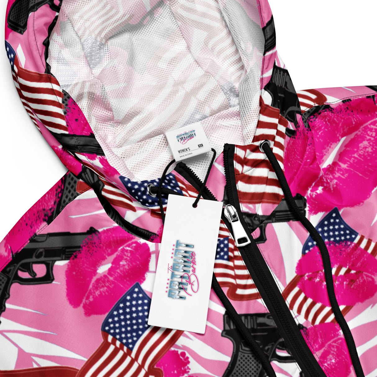 The Patriot Barbie Women’s Cropped Windbreaker