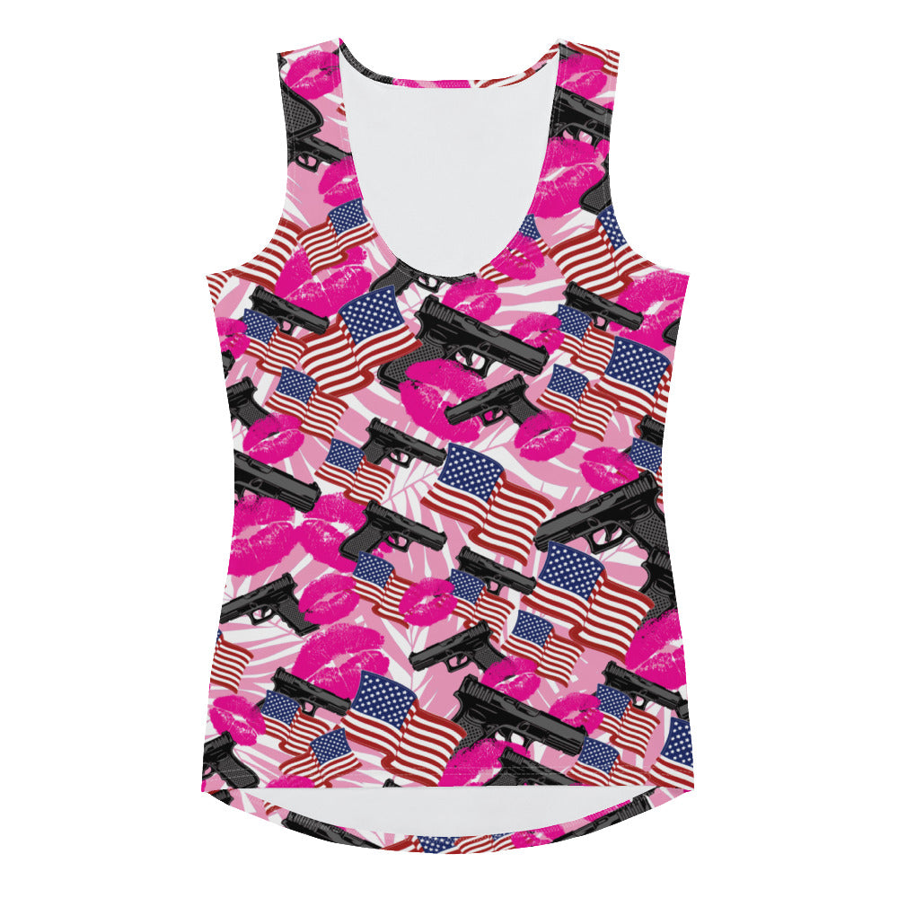 The Patriot Barbie Women's Tank Top