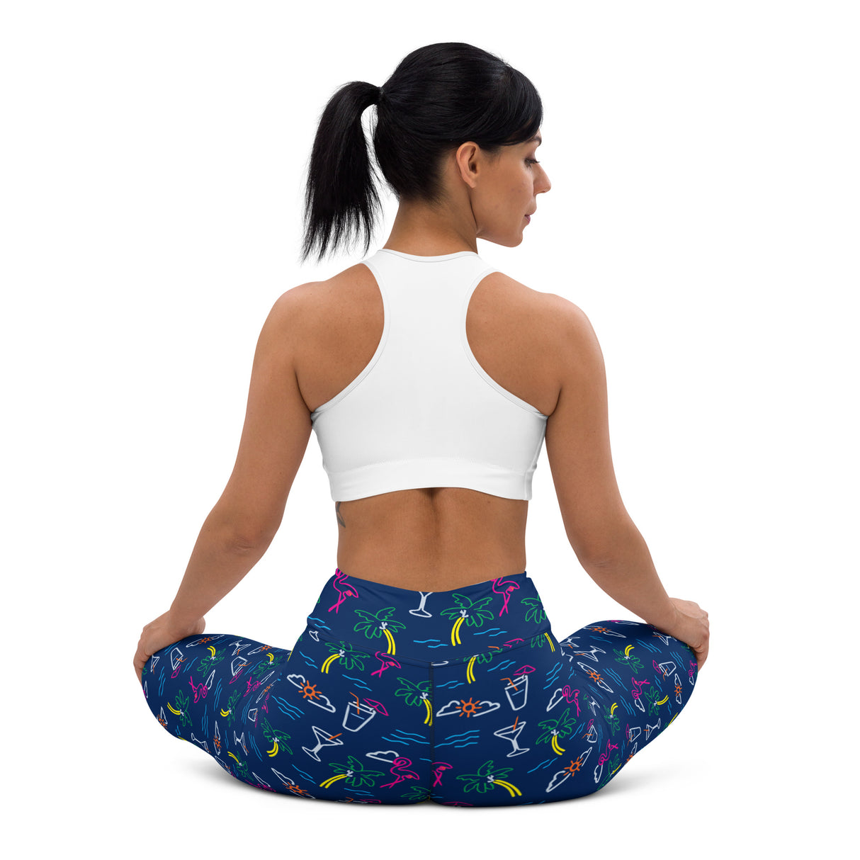 Five O'Clock Somewhere Yoga Leggings