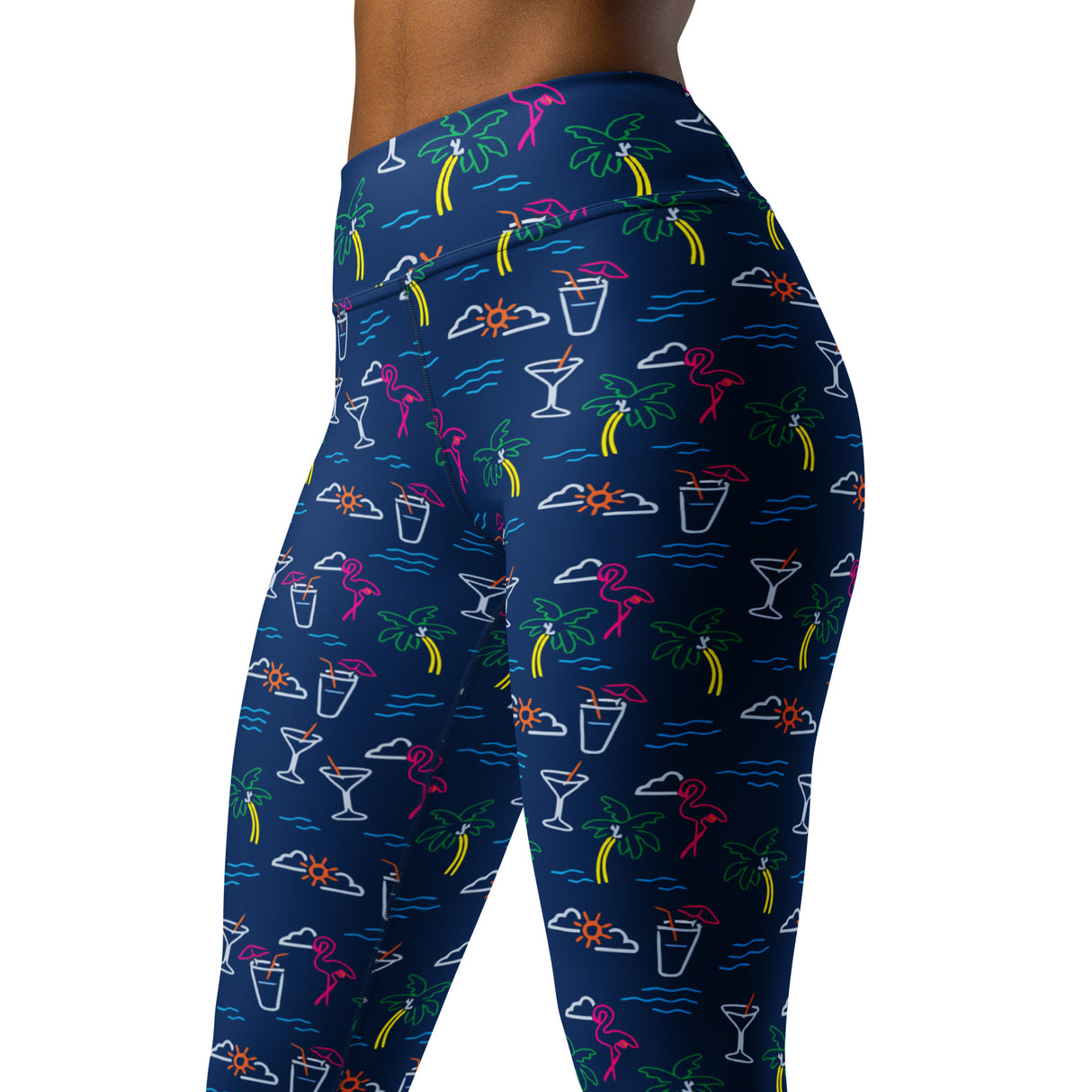 Five O'Clock Somewhere Yoga Leggings