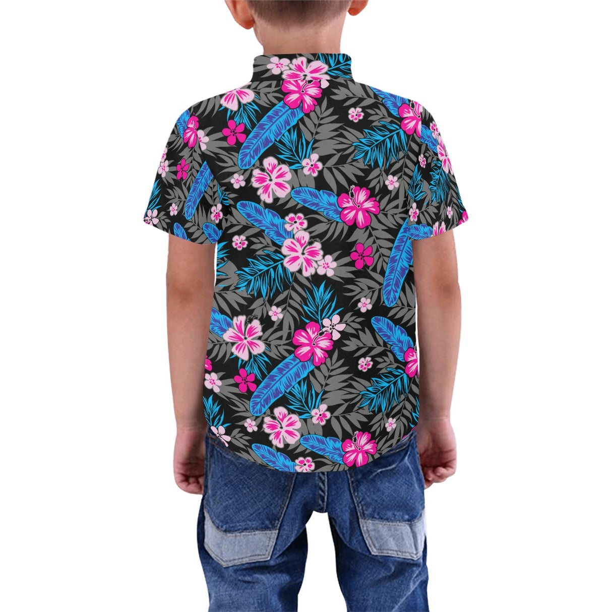 Evening Tropics Kids Party Shirt