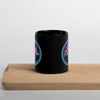 Load image into Gallery viewer, Rad Palm Logo Black Glossy Mug