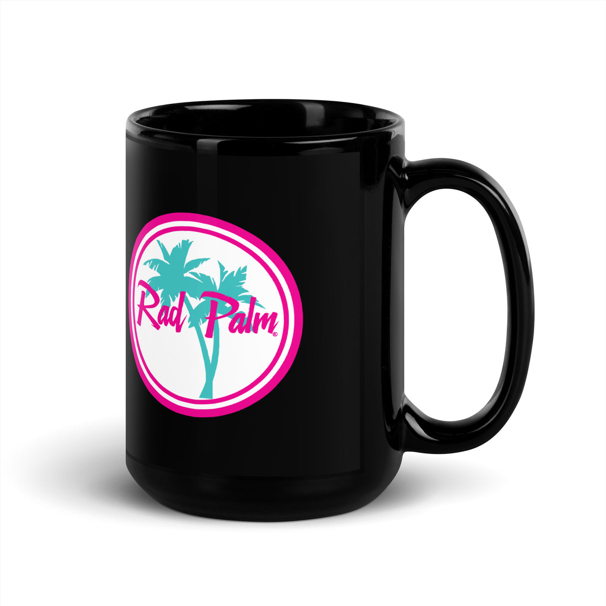 Taza con el logotipo de Rad Palm