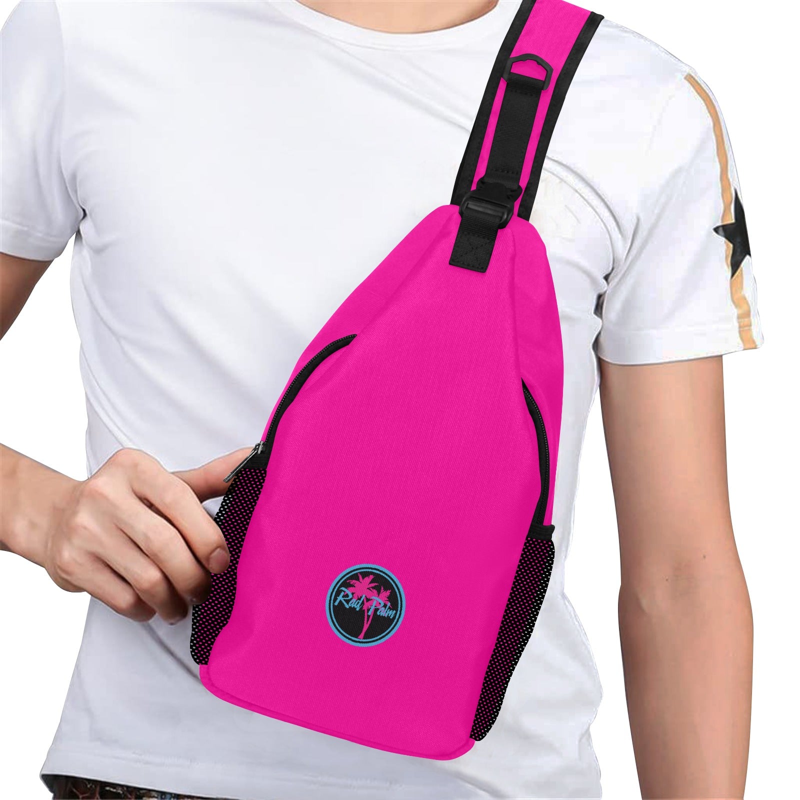 Hot Pink Sling Bag