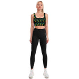 Pineapple Death Longline Bra Top