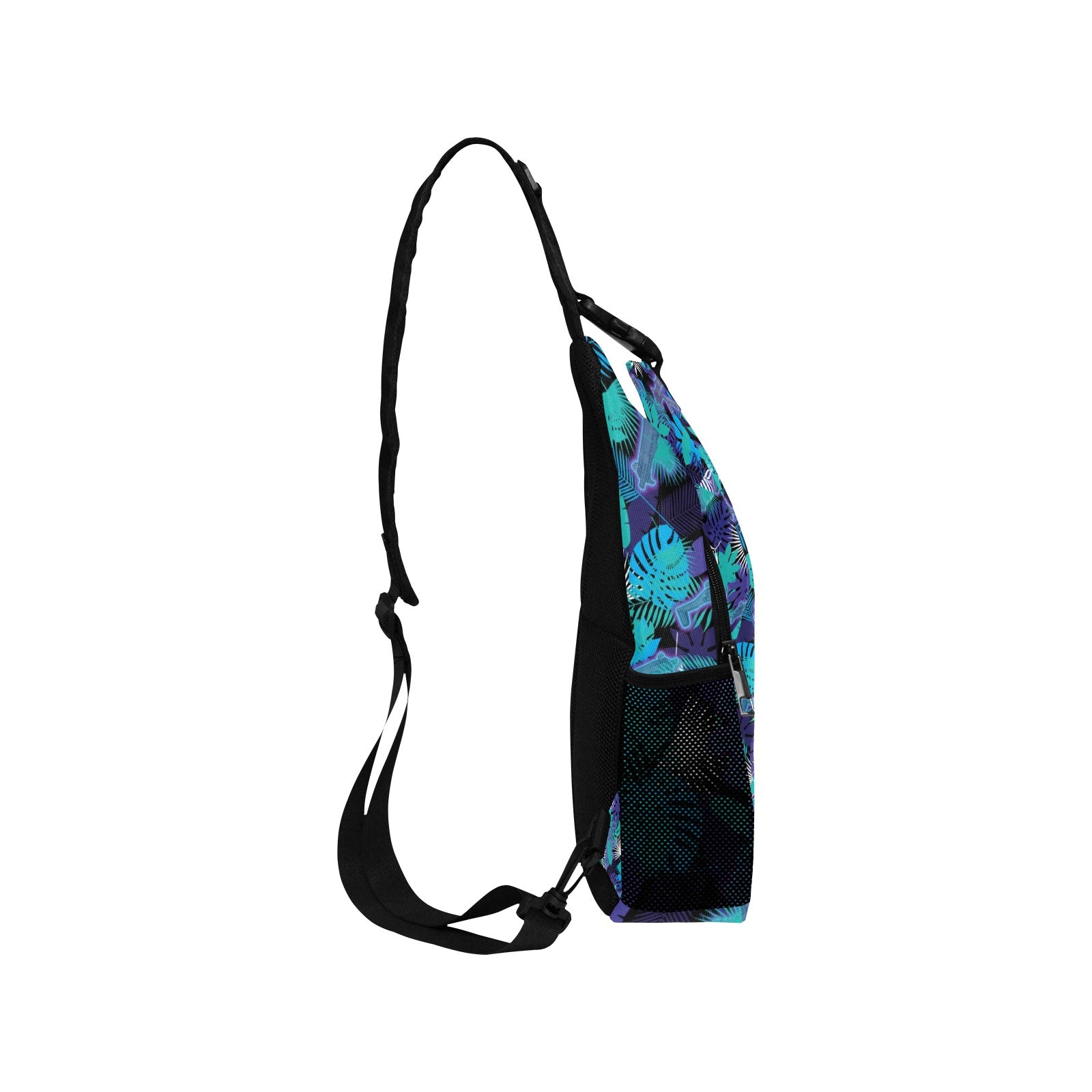 Neon Scorpion Chest Bag