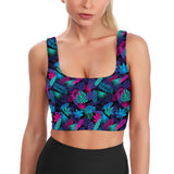 Neon Jungle Longline Bra Top