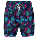 Pantalones cortos 2 en 1 Neon Jungle de Rad Palm para hombre 