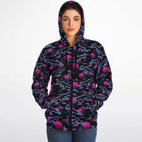 Miami Nights Microfleece Ziphoodie