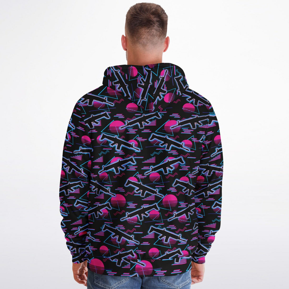 Miami Nights Microfleece Ziphoodie