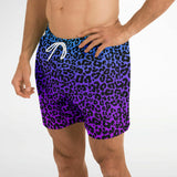 Bañador con estampado de leopardo degradado para hombre de Rad Palm 