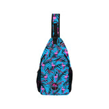 Front Line Flamingo Dark Sling Bag