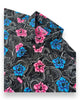 High Capacity Hibiscus Black Party Shirt