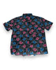 High Capacity Hibiscus Black Party Shirt